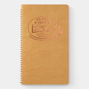 SPIRAL RING NOTEBOOK (A5 Slim) TRAVEL & SKETCH
