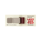 Pen Holder LOVE AND TRIP Red