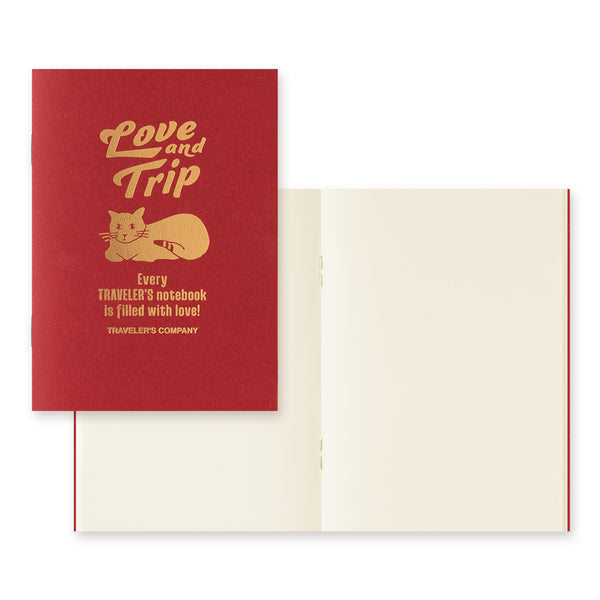 Refill LOVE AND TRIP (Passport Size) – TRAVELER'S COMPANY USA