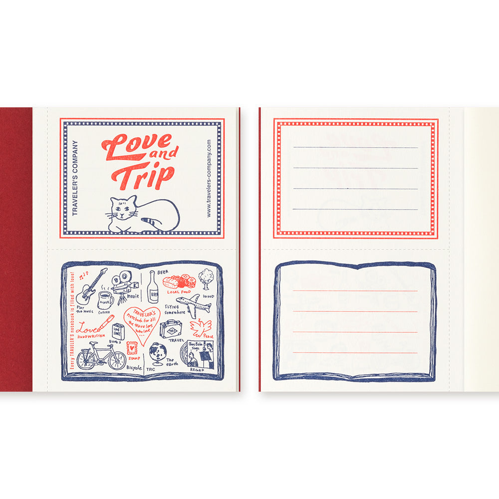 Refill LOVE AND TRIP (Passport Size)
