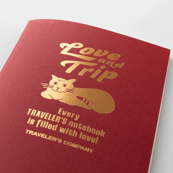 Refill LOVE AND TRIP (Passport Size) – TRAVELER'S COMPANY USA