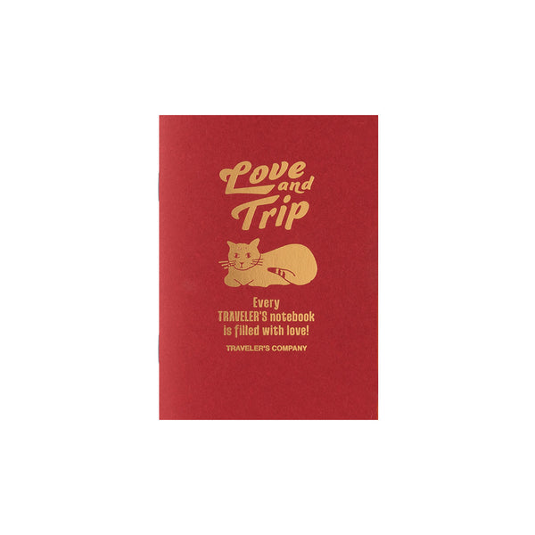 Refill LOVE AND TRIP (Passport Size) – TRAVELER'S COMPANY USA