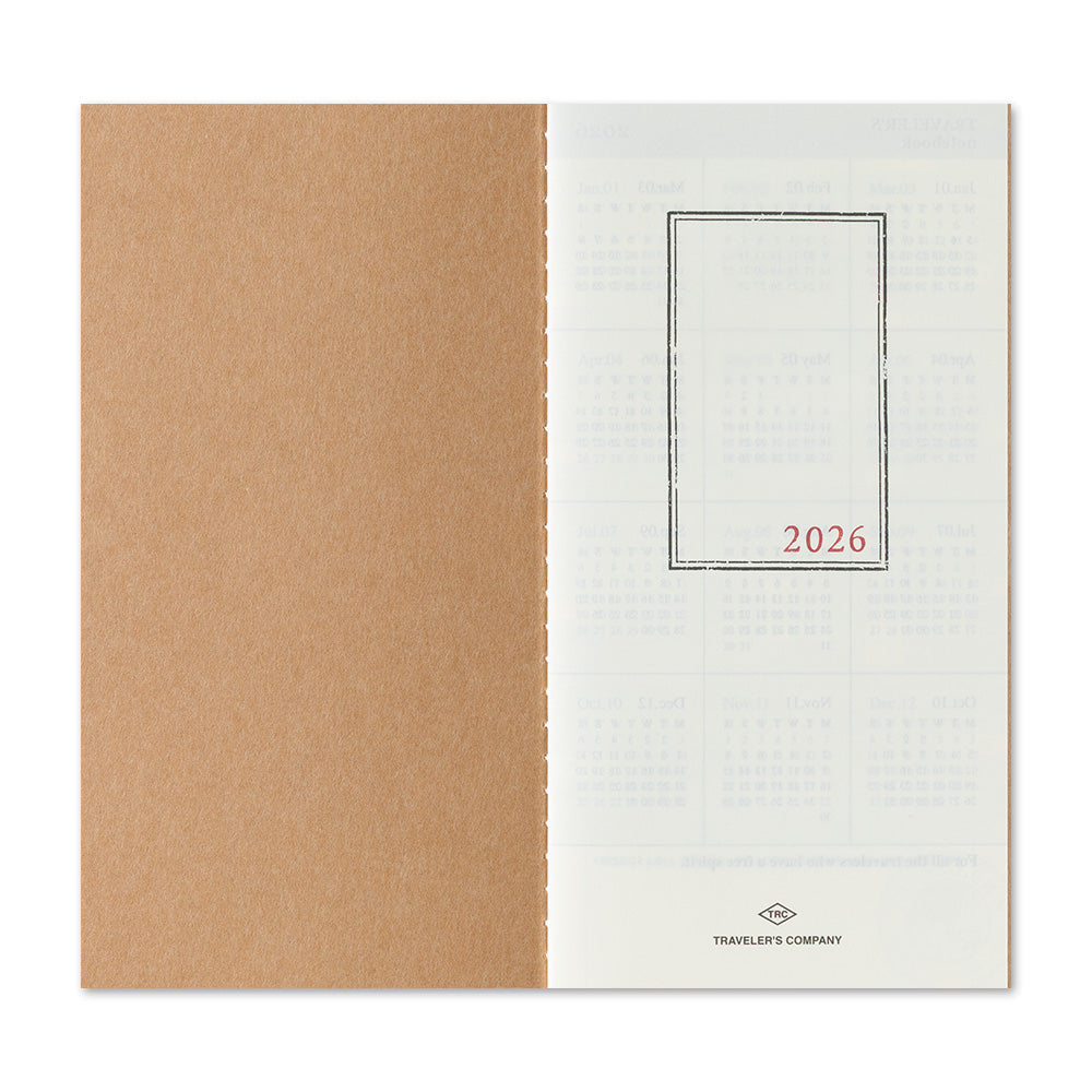 2026 Monthly (Regular Size)
