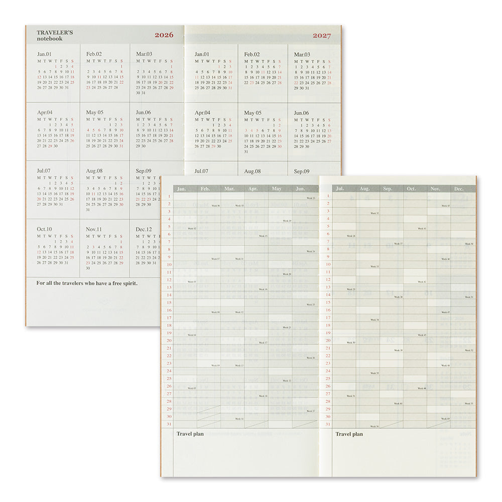 2026 Monthly (Regular Size)