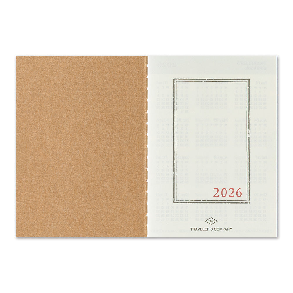 2026 Monthly (Passport Size)
