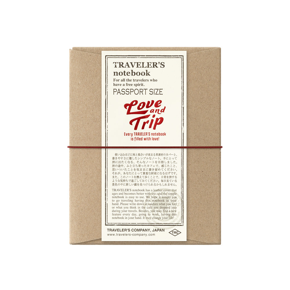 LOVE AND TRIP Red (Passport Size)