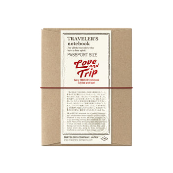 LOVE AND TRIP Red (Passport Size)
