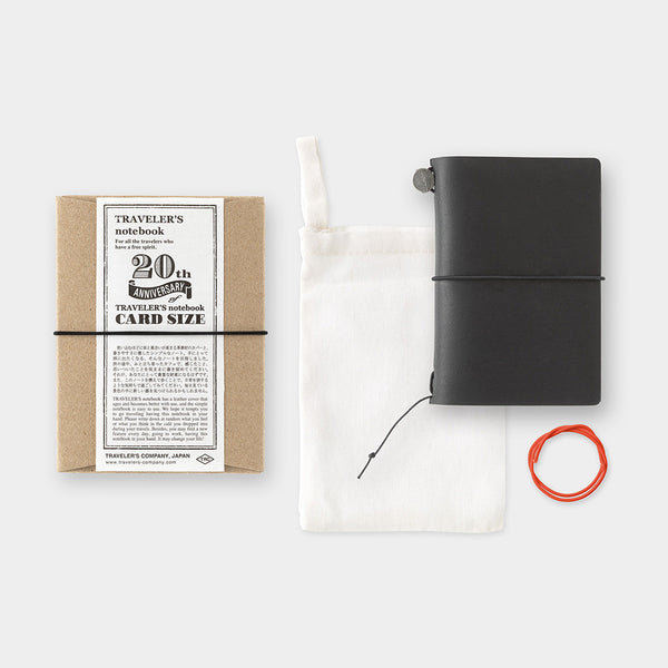 Card Size 20th Anniversary Set Black – TRAVELER'S COMPANY USA