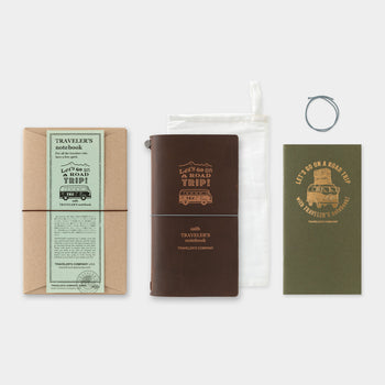 TRAVELER'S notebook Brown ROAD TRIP