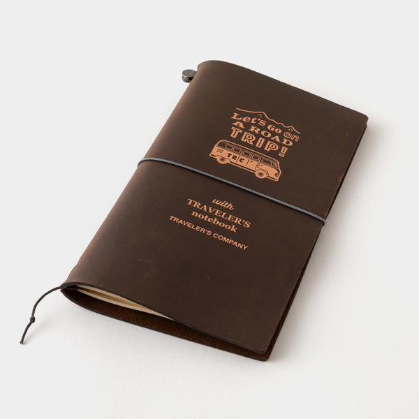 TRAVELER'S notebook Brown ROAD TRIP – TRAVELER'S COMPANY USA
