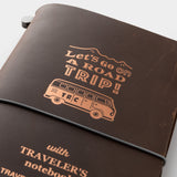 TRAVELER'S notebook Brown ROAD TRIP