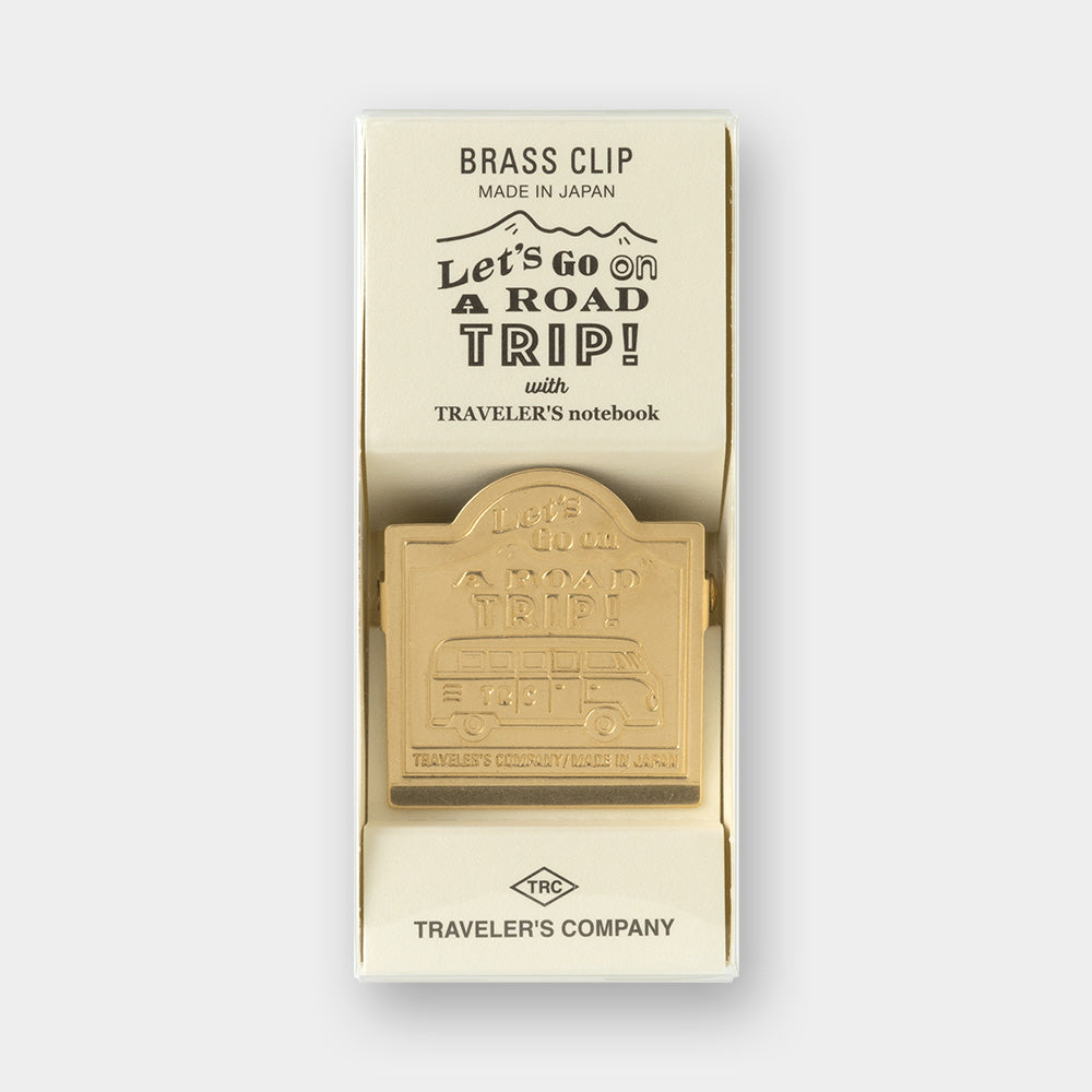 Brass Clip ROAD TRIP