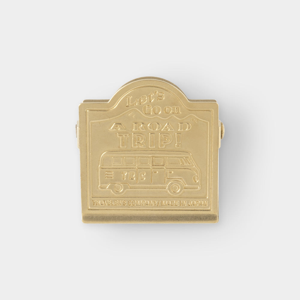 Brass Clip ROAD TRIP
