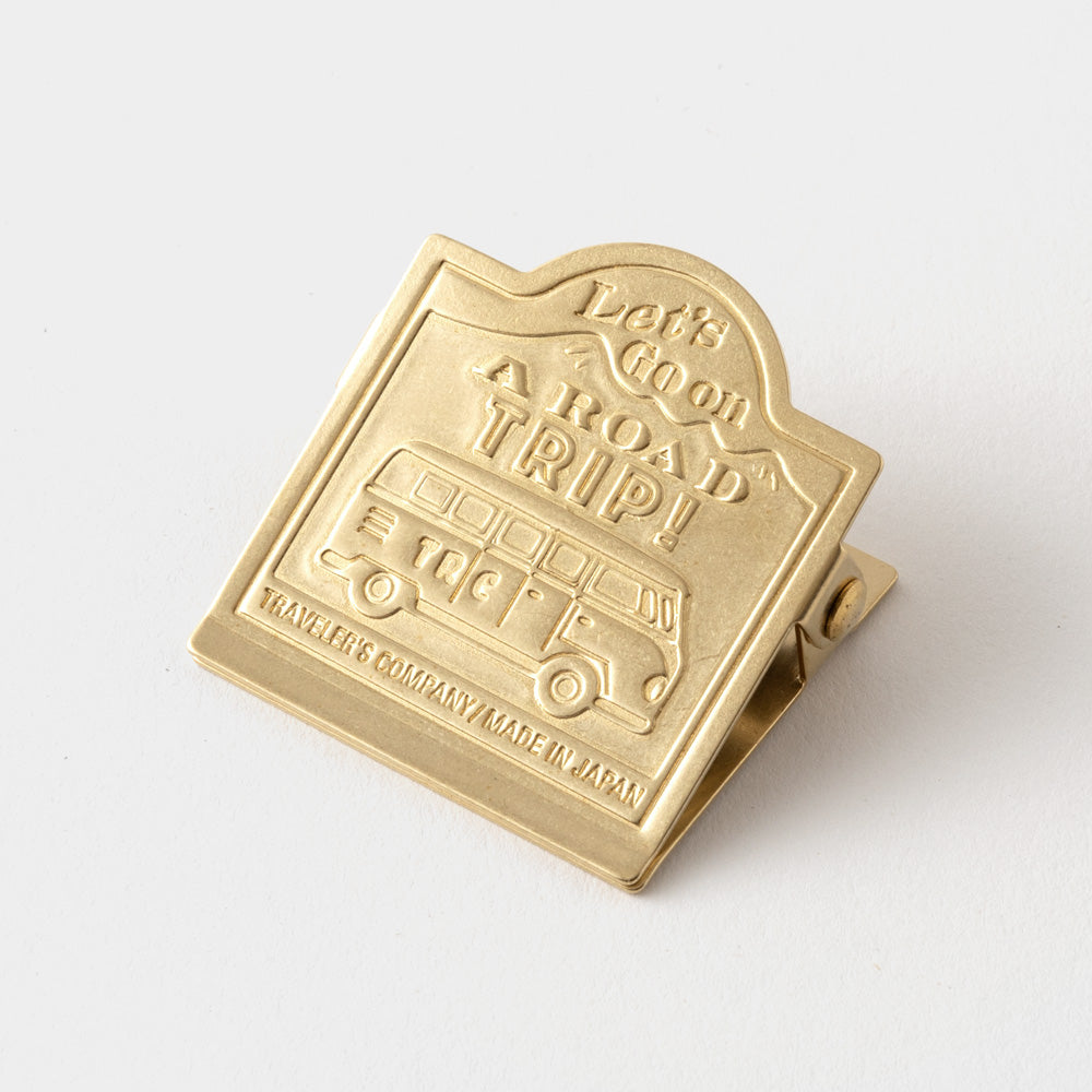 Brass Clip ROAD TRIP