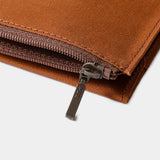 TF TRAVELER'S notebook Cotton Zipper Case Brown (Passport Size)