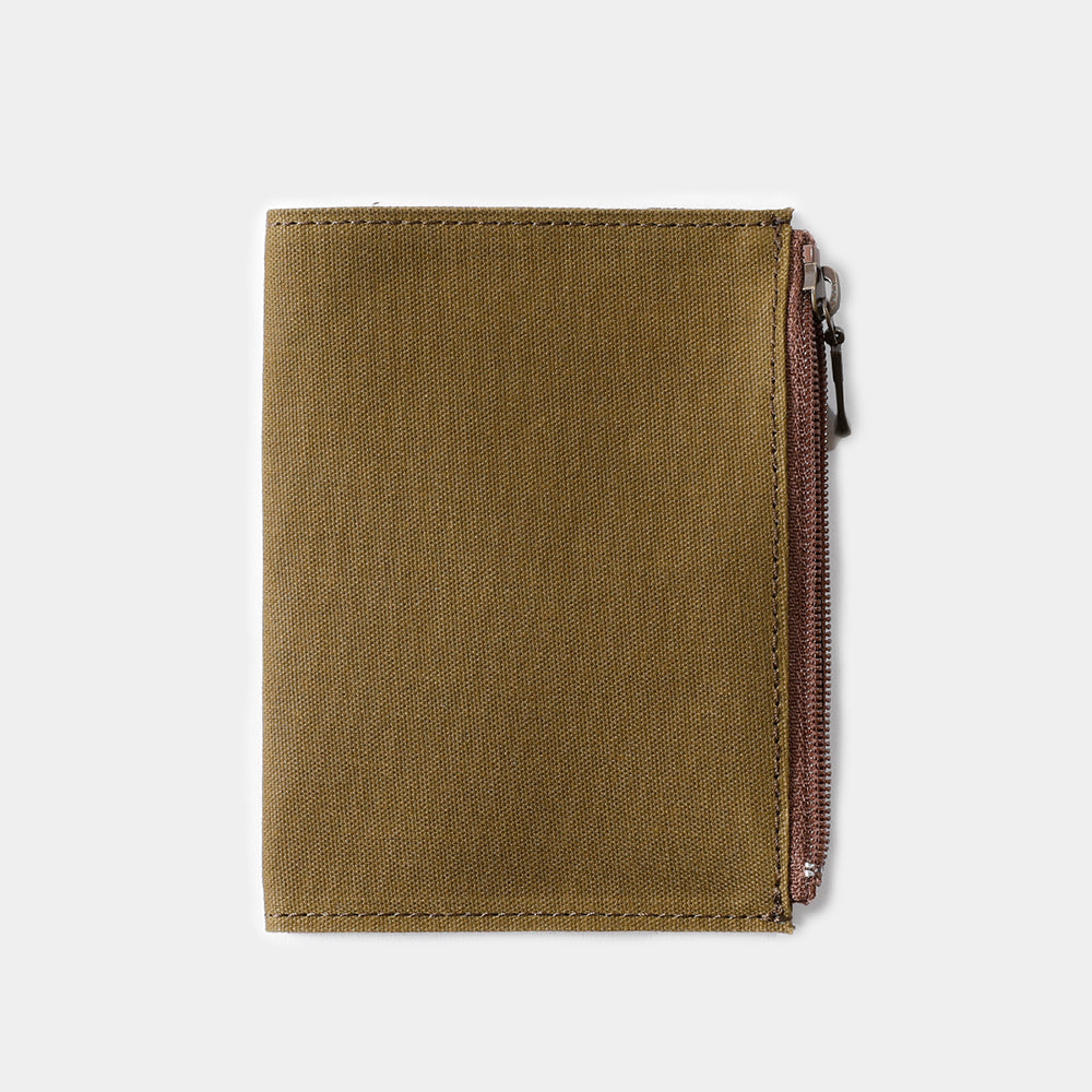 TF TRAVELER'S notebook Cotton Zipper Case Olive (Passport Size)