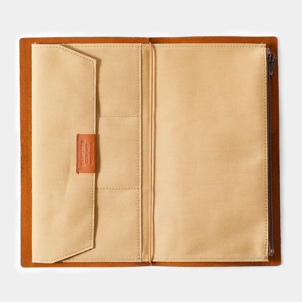 TF TRAVELER'S notebook Cotton Zipper Case Beige