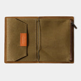 TF TRAVELER'S notebook Cotton Zipper Case Olive (Passport Size)