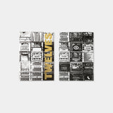TRAVELER'S notebook Refill TWELVES RECORD Crate (Passport Size)