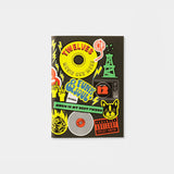 TRAVELER'S notebook Refill TWELVES RECORD Sticker (Passport Size)