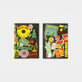 TRAVELER'S notebook Refill TWELVES RECORD Sticker (Passport Size)