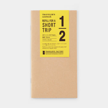 Refill Short Trip Kraft (Regular Size)
