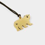 TF Brass Charm Little Bear