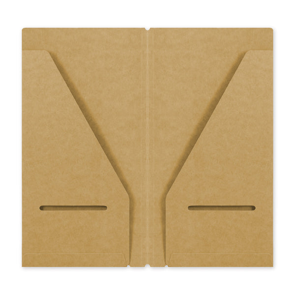 010 Kraft Paper Folder (Passport Size) – TRAVELER'S COMPANY USA