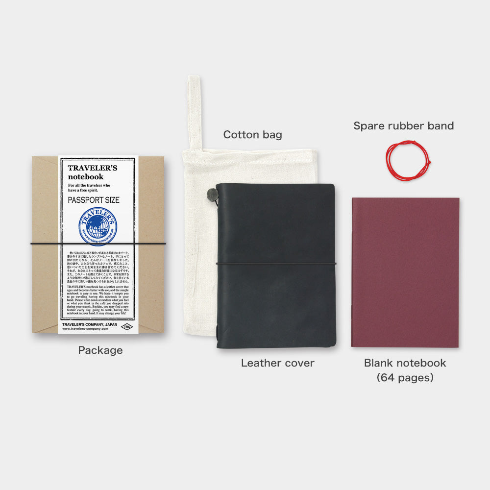 Black (Passport Size)