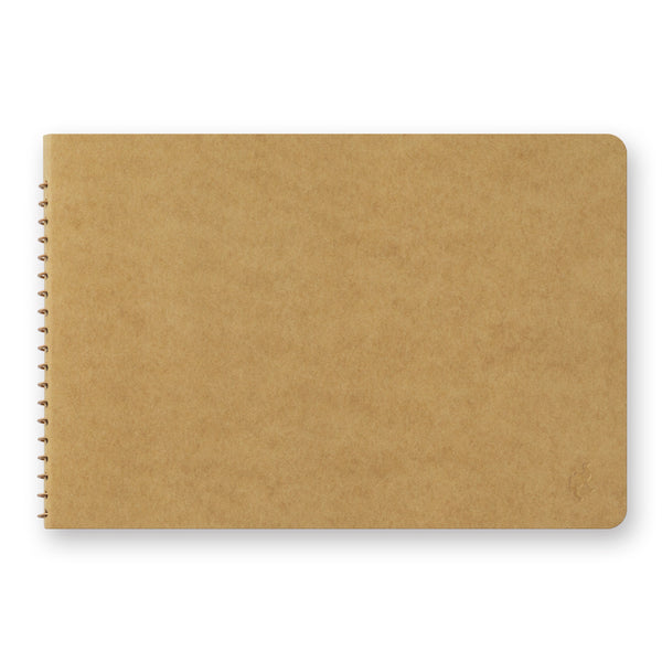 Traveler's Company - Spiral Ring Notebook - Blank DW Kraft Paper - B6