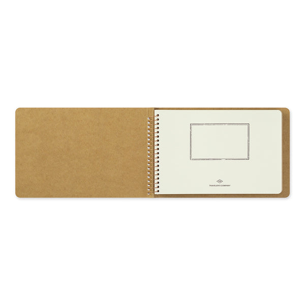  Zymon wrwe Kraft Paper Coil Notebook Blank Sketchbook