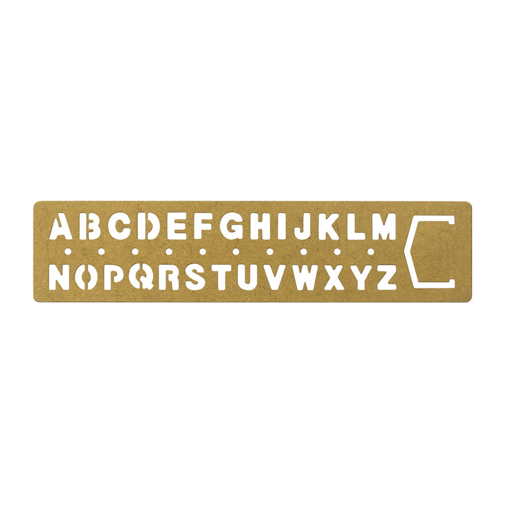 TEMPLATE BOOKMARK Alphabet