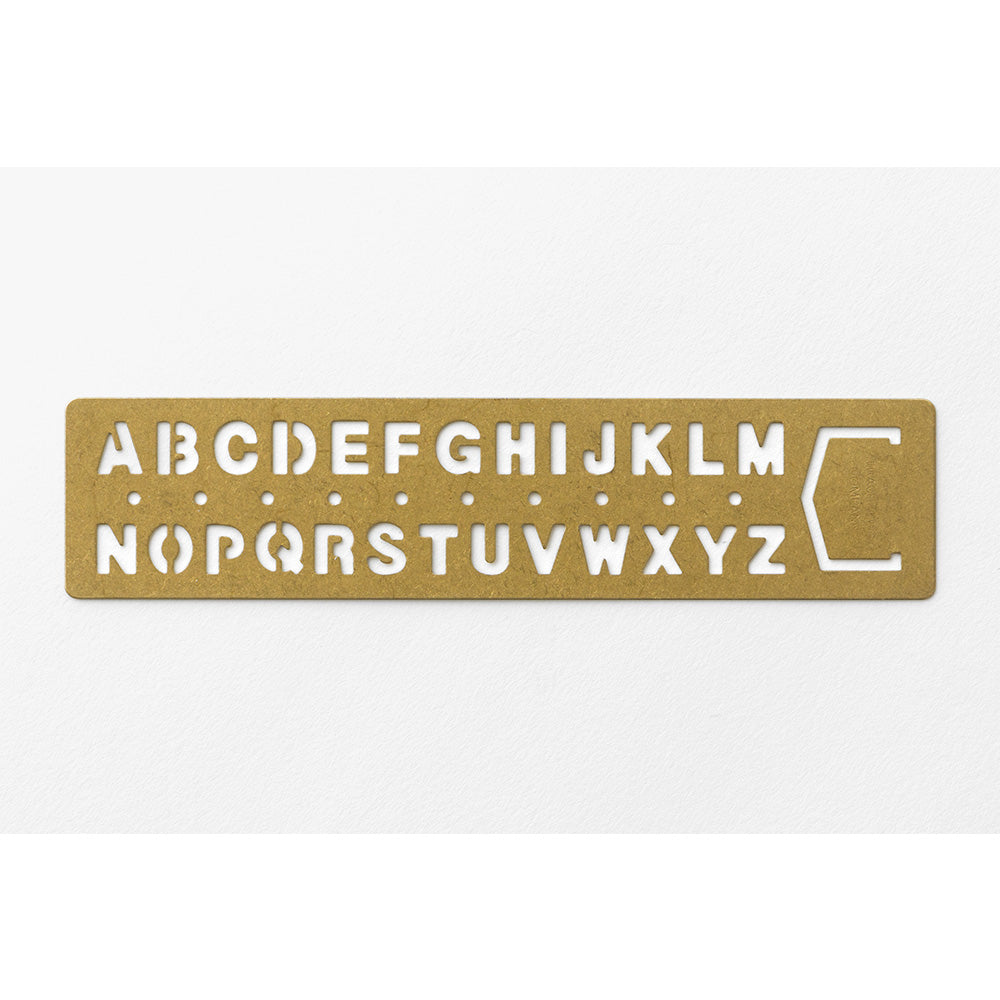 TEMPLATE BOOKMARK Alphabet