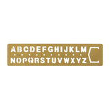 TEMPLATE BOOKMARK Alphabet