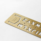 TEMPLATE BOOKMARK Alphabet