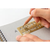 TEMPLATE BOOKMARK Alphabet