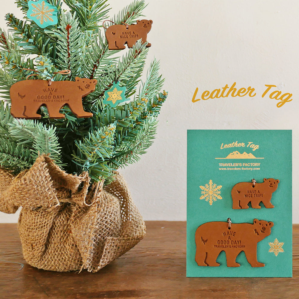TF Leather Tag Bear
