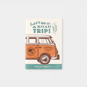 TRAVELER'S notebook Refill Let’s Go on a Road Trip (Passport Size)