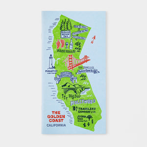 TRAVELER'S notebook Refill The Golden Coast California (Regular Size)