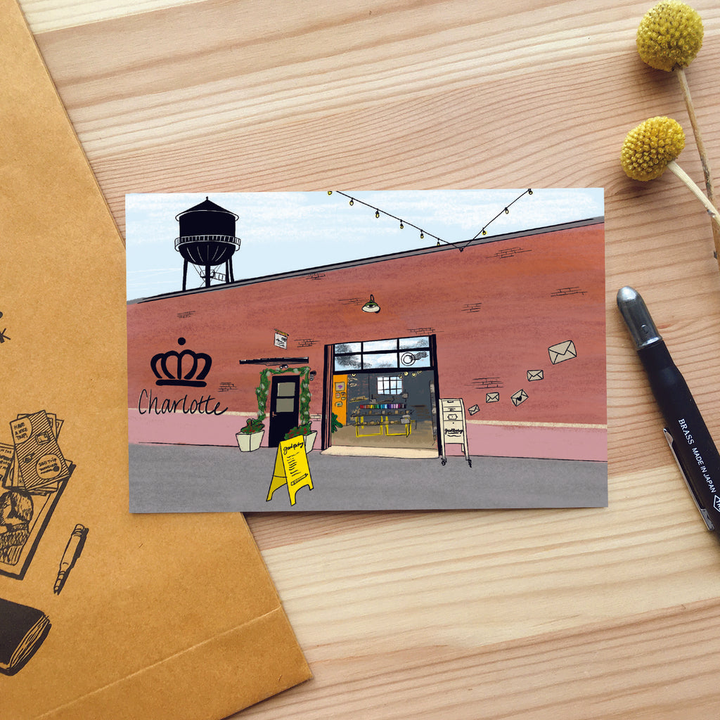 TRC USA Partner Shop Postcard - Jane Manfredi and Good Postage