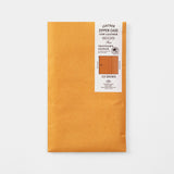 Leather Zipper Case Brown (Regular Size)