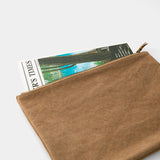 TF Canvas Pouch (L) Beige