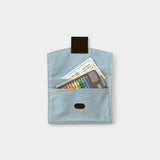 TF TO&FRO TRAVELER’S notebook Zipper Case Blue Gray (Passport Size)