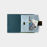 TF TO&FRO TRAVELER’S notebook Zipper Case Blue Gray (Passport Size)