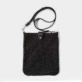 TF Canvas Shoulder Bag S Black
