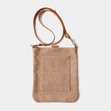 TF Canvas Shoulder Bag S Beige