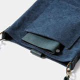 TF Canvas Shoulder Bag S Blue