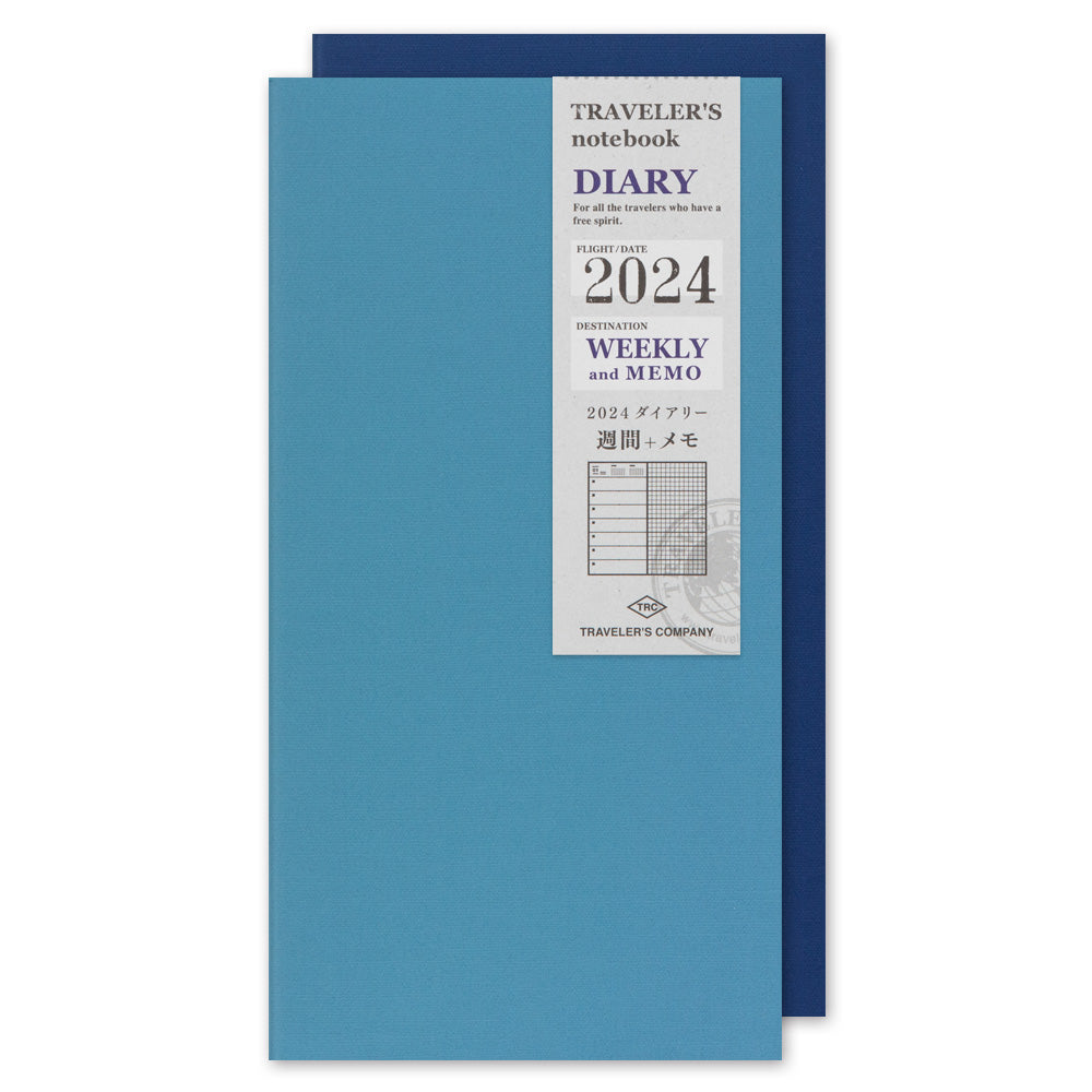 Agenda mensuel 2024 (Regular Size) - TRAVELER'S notebook