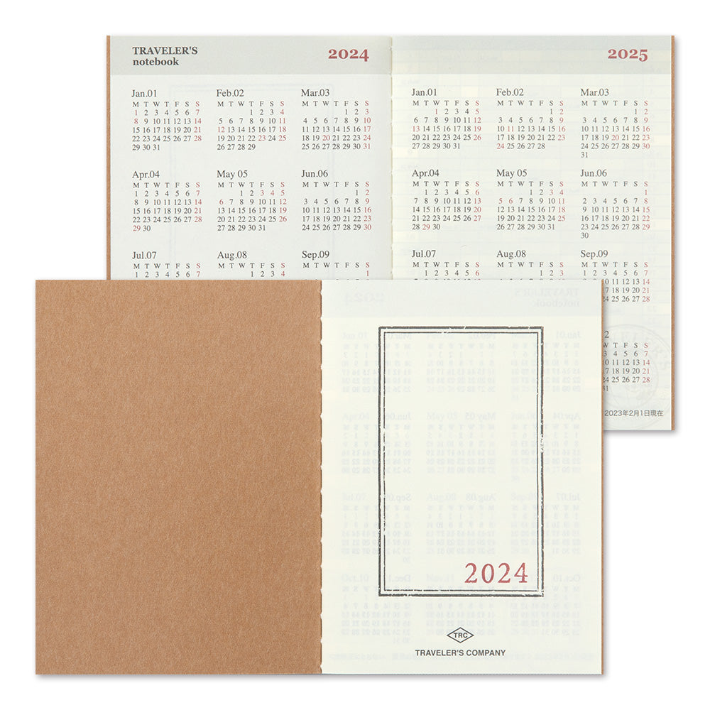 Refill 2024 Monthly (Passport Size)
