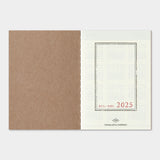2025 Weekly Second Half (Passport Size)